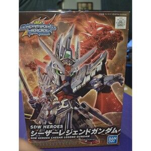 Gundam BB Senshi Caesar Legend Gundam SDW HEROES/SD Plastic model Bandai Japan